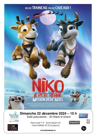 Niko le Petit Renne Mission Père Noël