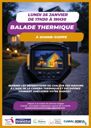 Balade thermique à Somme-Suippe