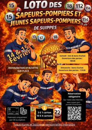 Loto des Sapeurs Pompiers