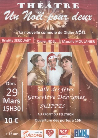 Pièce de théâtre "Un Noël pour deux"