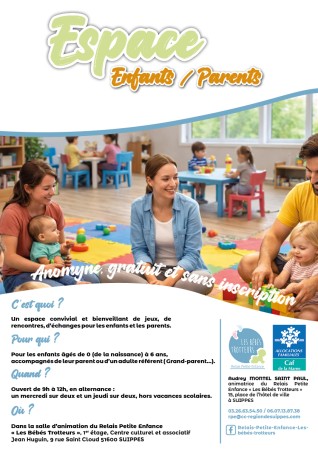Ouverture de l'Espace Enfants/Parents