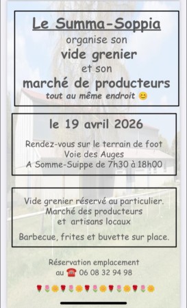 Vide grenier et marché de producteurs