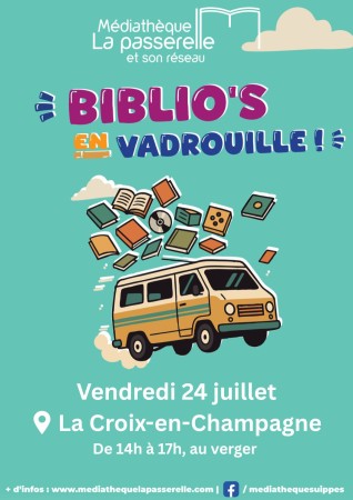 Biblio's en vadrouille - La Croix-en-Champagne
